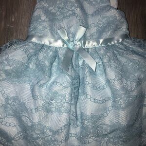 Blue Lace baby  Dress